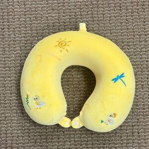 Yellow Kids Travel Neck Pillow 🐣